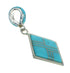 Turquoise Sterling Silver Southwest Pendant QX83426